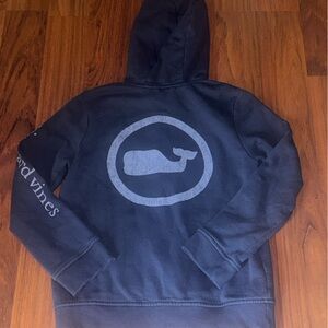 Vineyard Vines Boys Full Zip Hoodie Jacket Blue Small 8/10 Abercrombie Nike